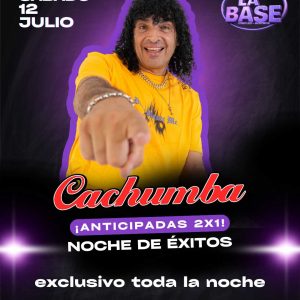 Promo 2x1 | Cachumba | 12 de Julio