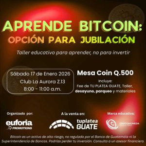 Mesa Coin | Aprende Bitcoin | 17 de Enero 2026